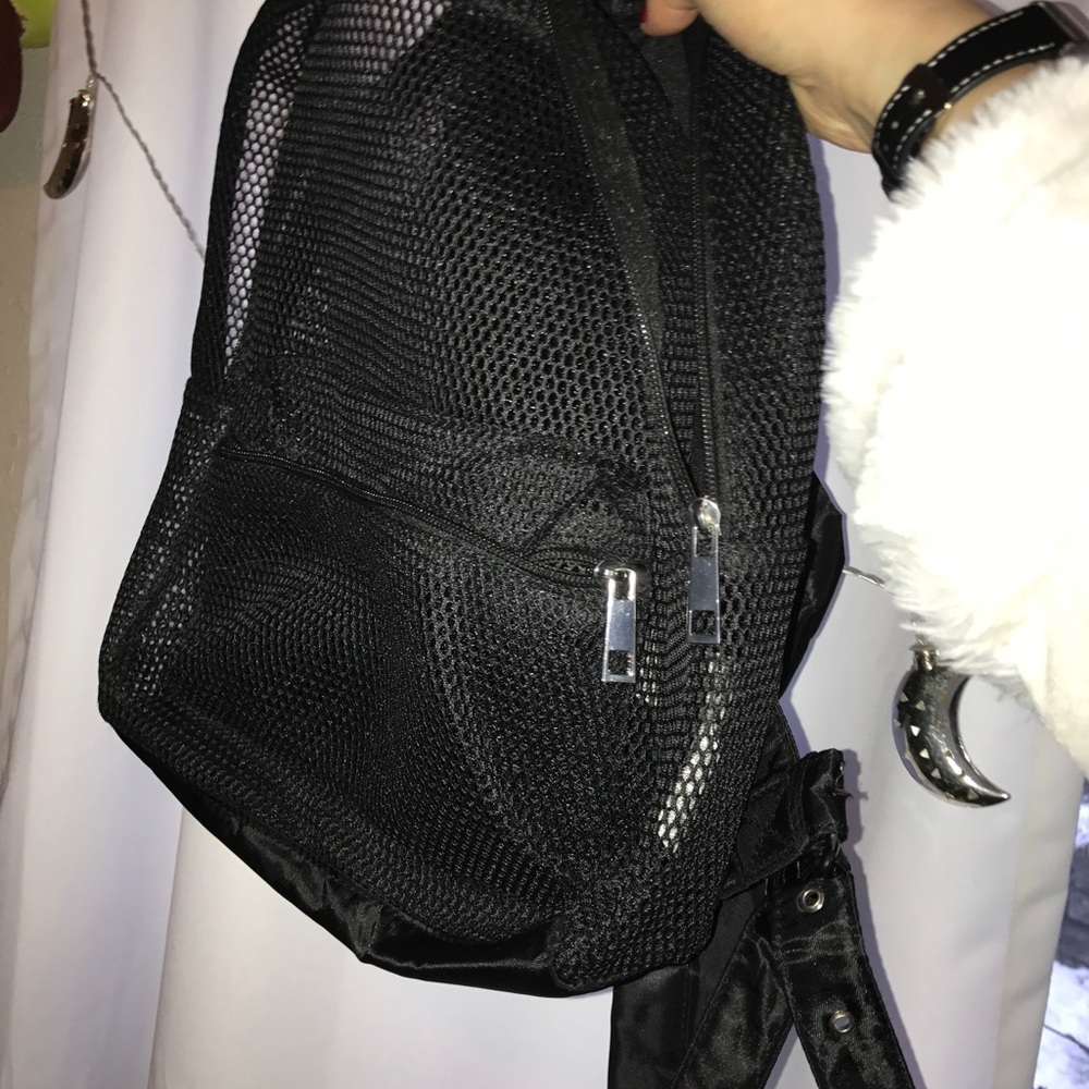 Mesh small backpack